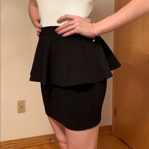 Black skirt